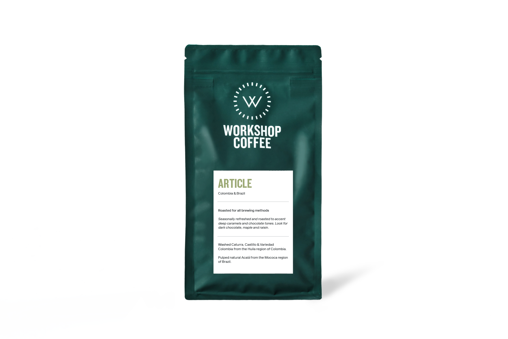 Our house blend – a consistent coffee offering reliability & a satisfying, classic flavour profile. Delivered monthly.
