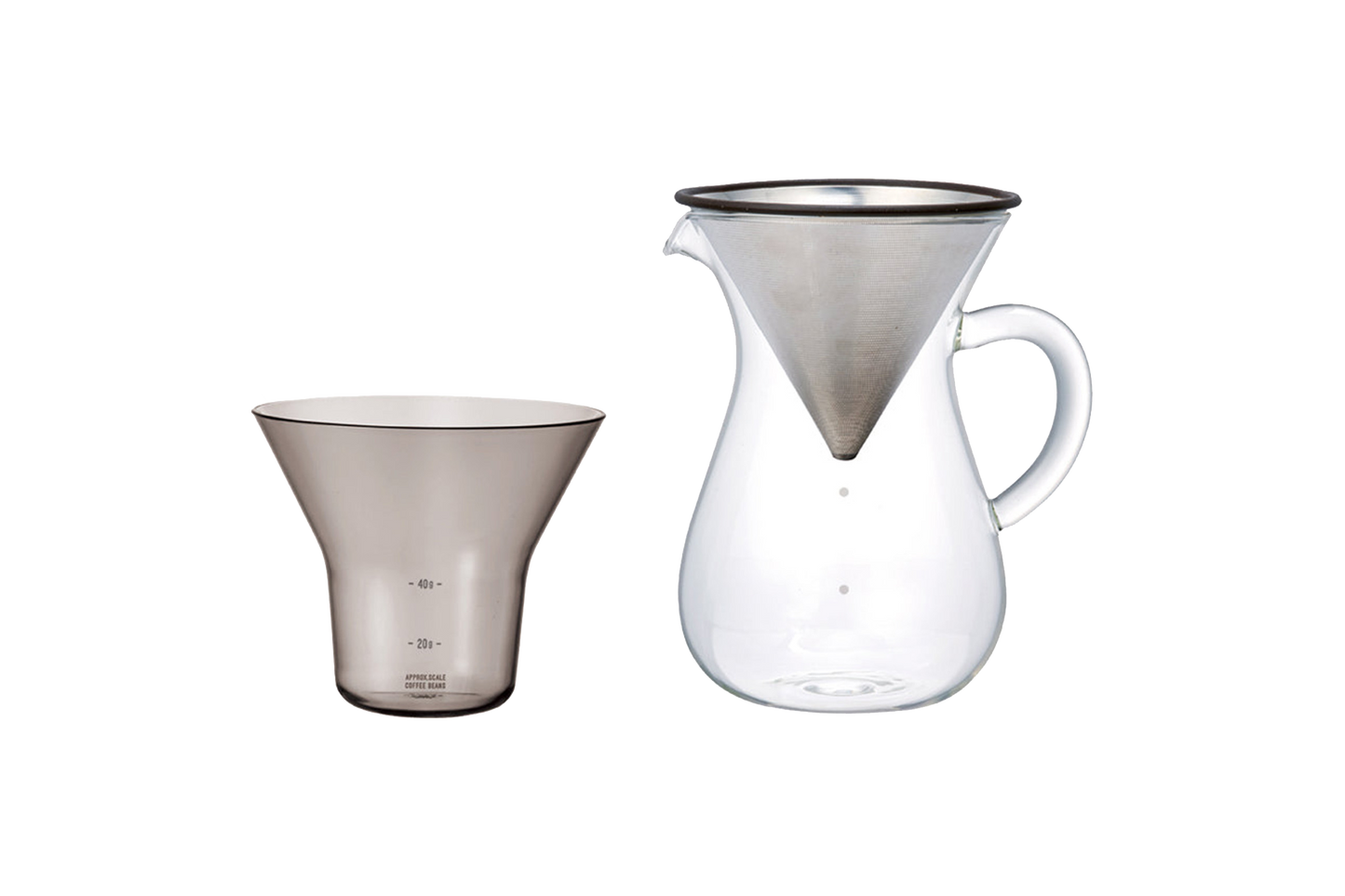 Everything you need to brew & serve delicious cups of filter coffee for up to 4 people.
