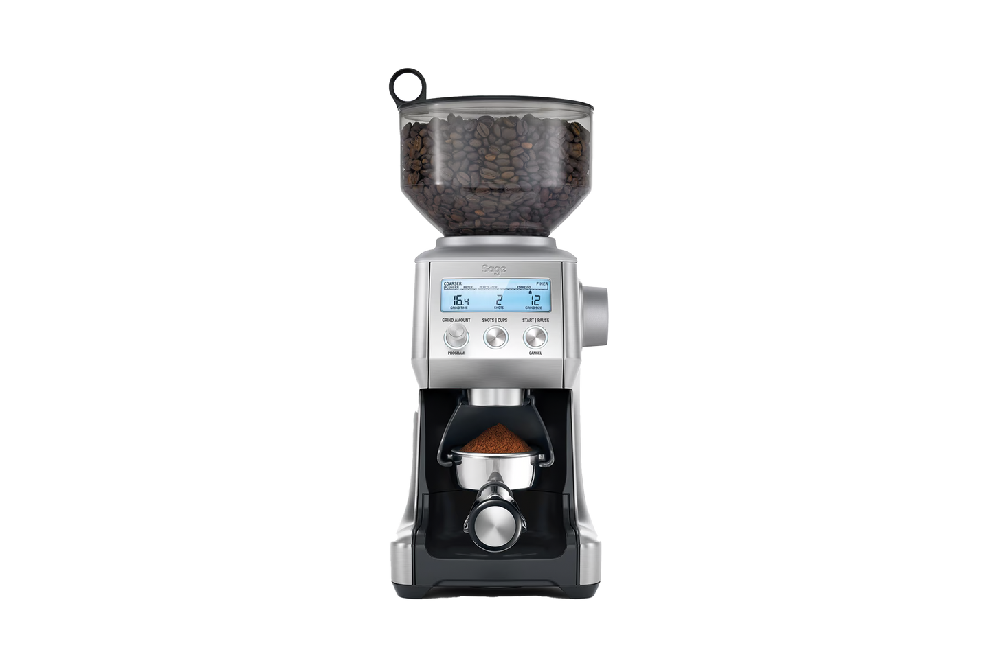 With 60 unique settings, the Smart Pro grinder is perfect for all coffee brewing methods, from espresso to filter.