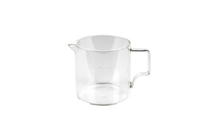 This heat resistant decanter from Kinto Japan holds up to 300ml, allowing you to bring your brew down to temperature in a smaller cup or to share with friends.