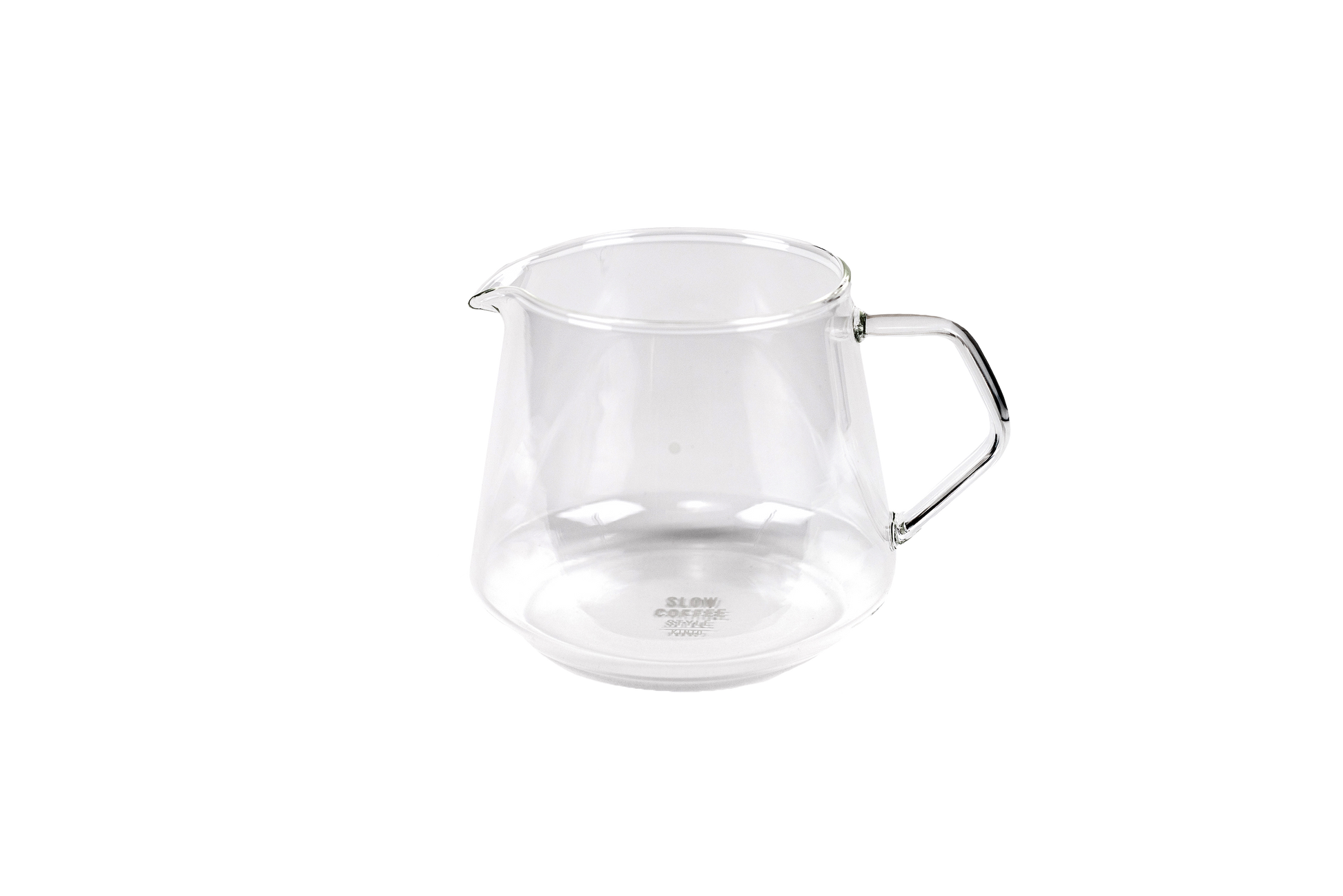 Elegantly designed by Kinto Japan, this 300ml heat resistant decanter is perfect for 1-cup brews. 