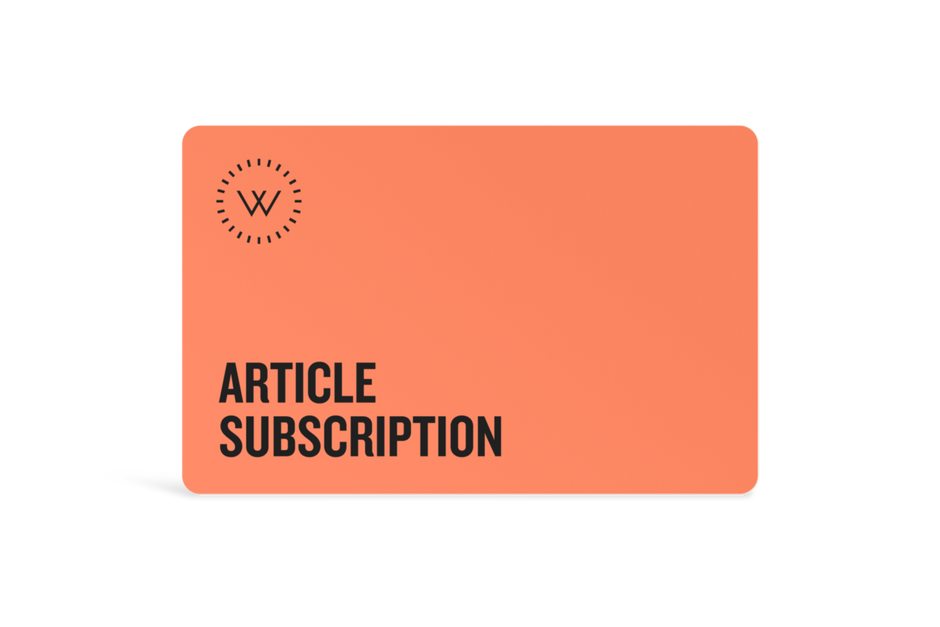 Article – Gift Subscription