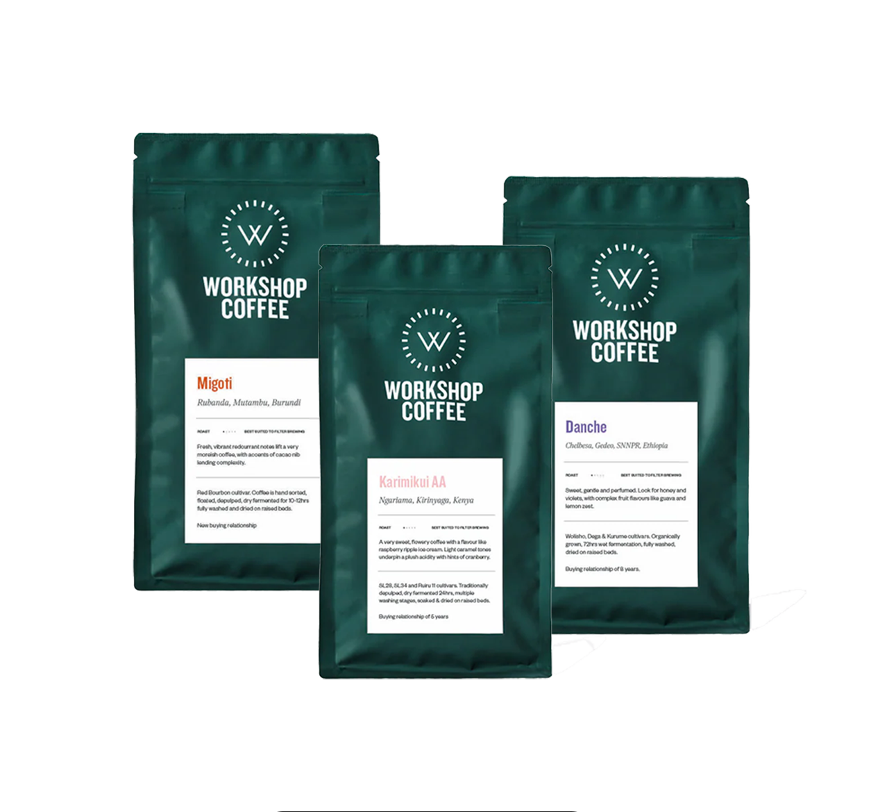 East Africa Filter Trio