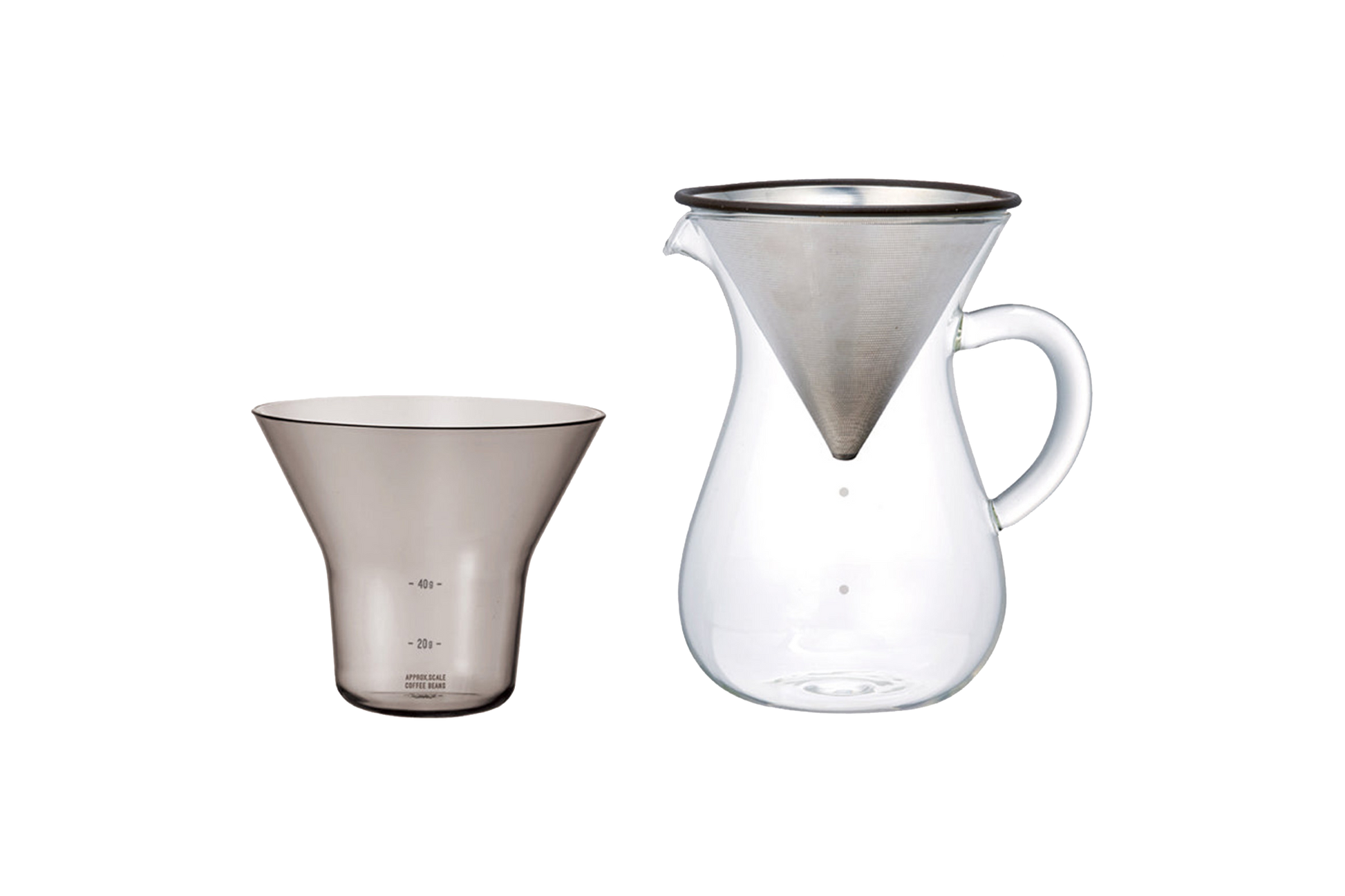 Everything you need to brew & serve delicious cups of filter coffee for up to 4 people. 