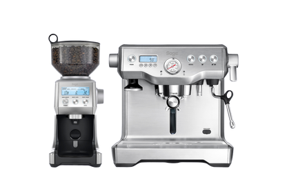 Bringing together everything you need to pull precise shots & pour perfect latte art, this home espresso machine set-up offers cafe quality coffee at an accessible price.
