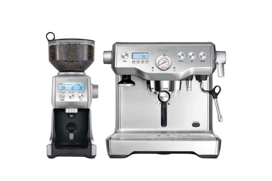 Bringing together everything you need to pull precise shots & pour perfect latte art, this home espresso machine set-up offers cafe quality coffee at an accessible price.