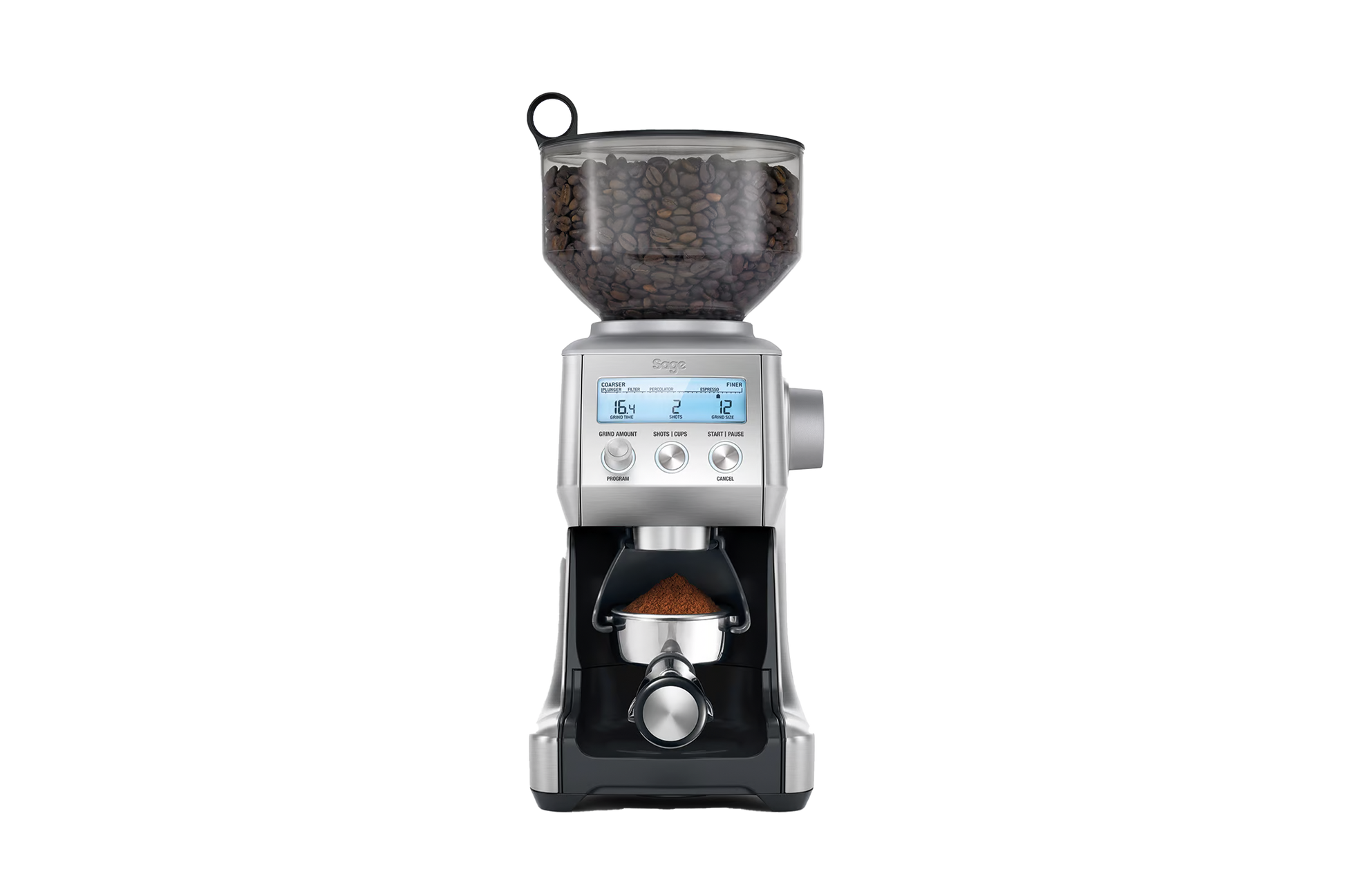 With 60 unique settings, the Smart Pro grinder is perfect for all coffee brewing methods, from espresso to filter.