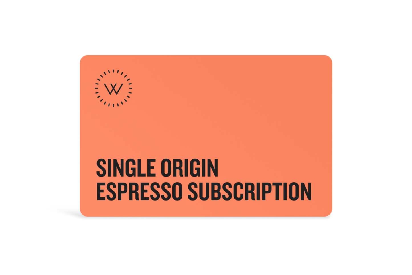 Single Origin Espresso - Gift Subscription