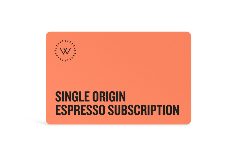 Single Origin Espresso - Gift Subscription