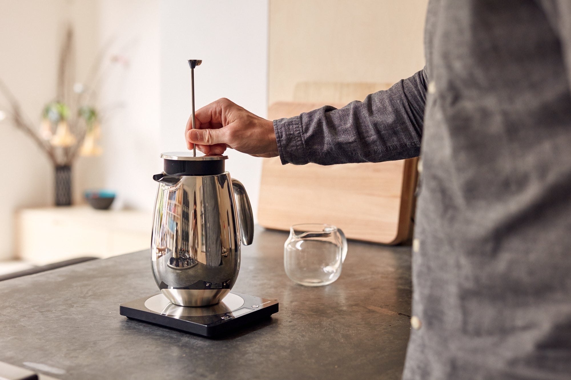 Electric french press best sale