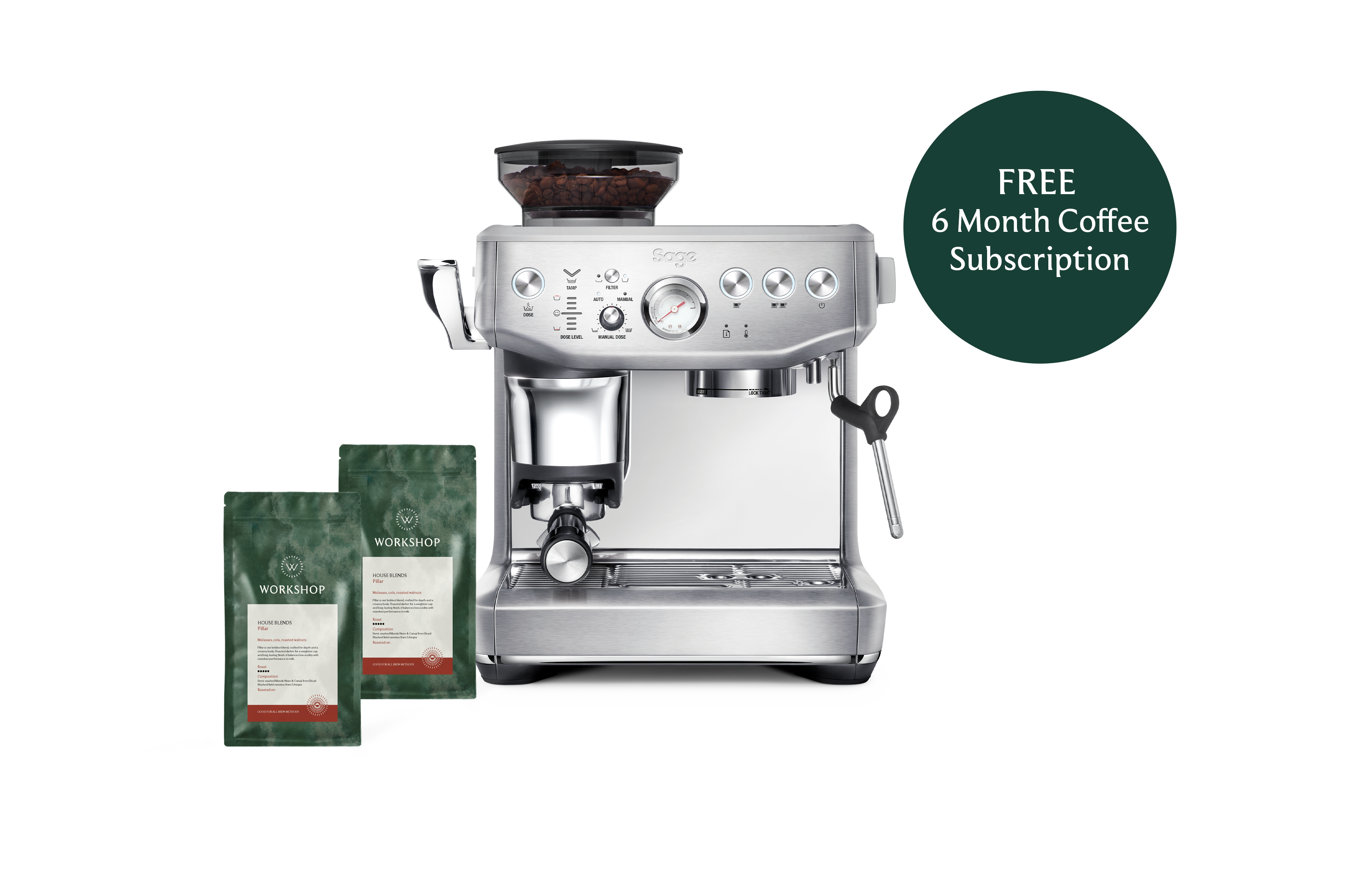 Sage Barista Express Impress Coffee Machine - Thumbnail 4
