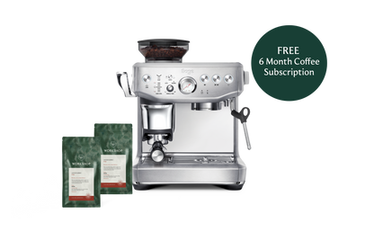Sage Barista Express Impress | Free 6 Month Coffee Subscription