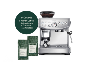 Sage Barista Express Impress | Free 5 Month Coffee Subscription + Masterclass