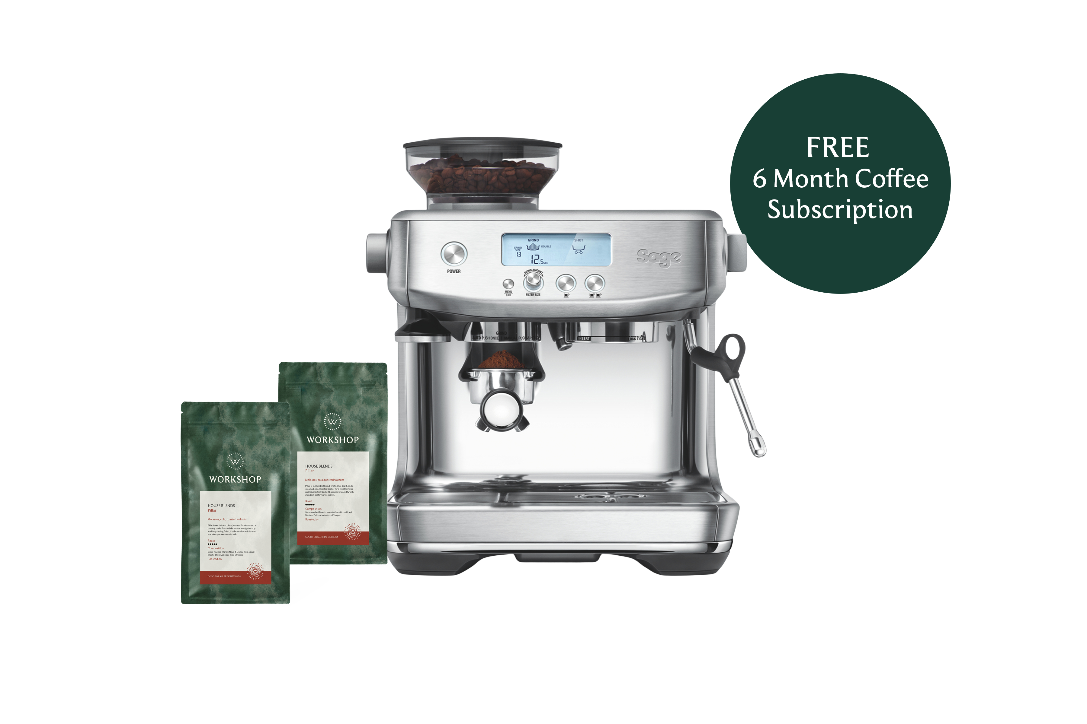 Buy Sage Barista Pro Espresso Machine Online - Workshop Coffee
