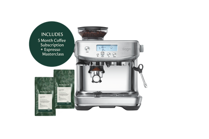 Sage Barista Pro | Free 5 Month Coffee Subscription + Masterclass