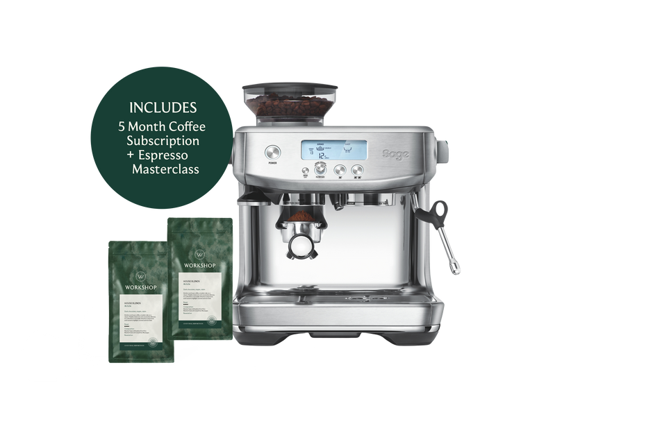 Sage Barista Pro | Free 5 Month Coffee Subscription + Masterclass