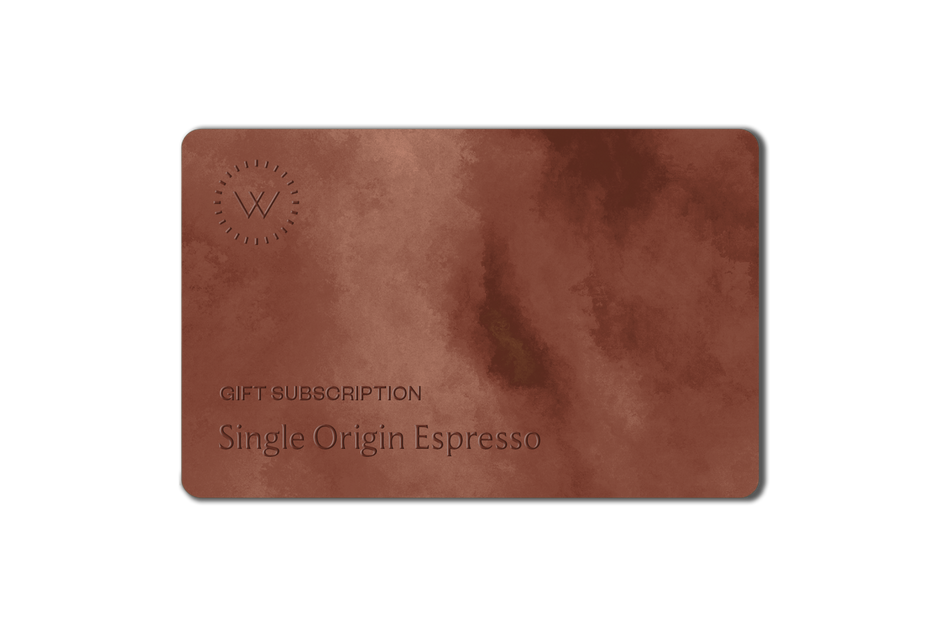 Single Origin Espresso - Gift Subscription