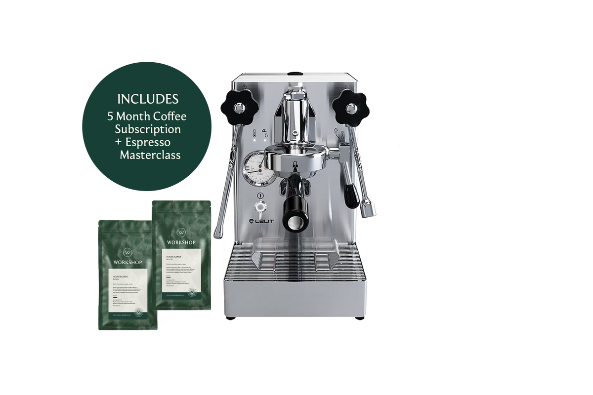 Lelit MaraX Espresso Machine | Free 5 Coffee Month Subscription + Masterclass