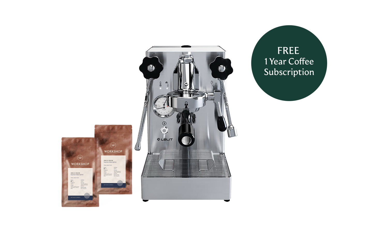 Lelit MaraX Espresso Machine | Free 1 Year Coffee Subscription