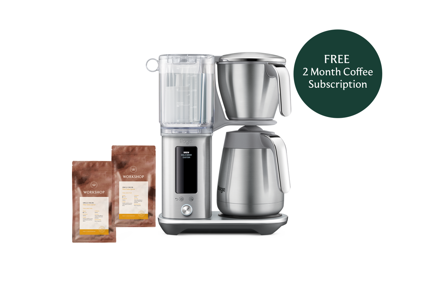 Luxe Precision Brewer Thermal | Free 2 Month Coffee Subscription