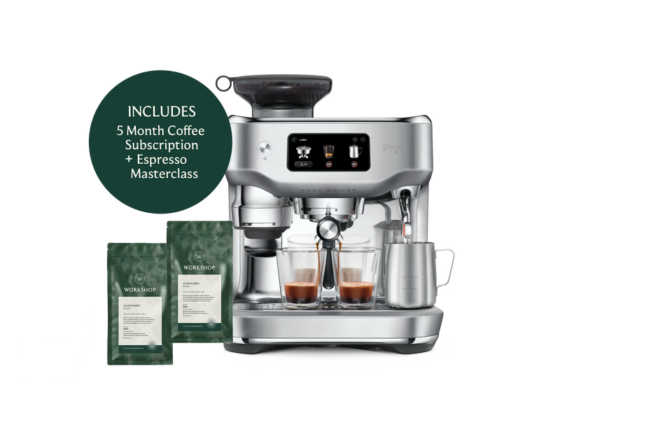 The Oracle Dual Boiler | Free 5 Month Coffee Subscription + Masterclass