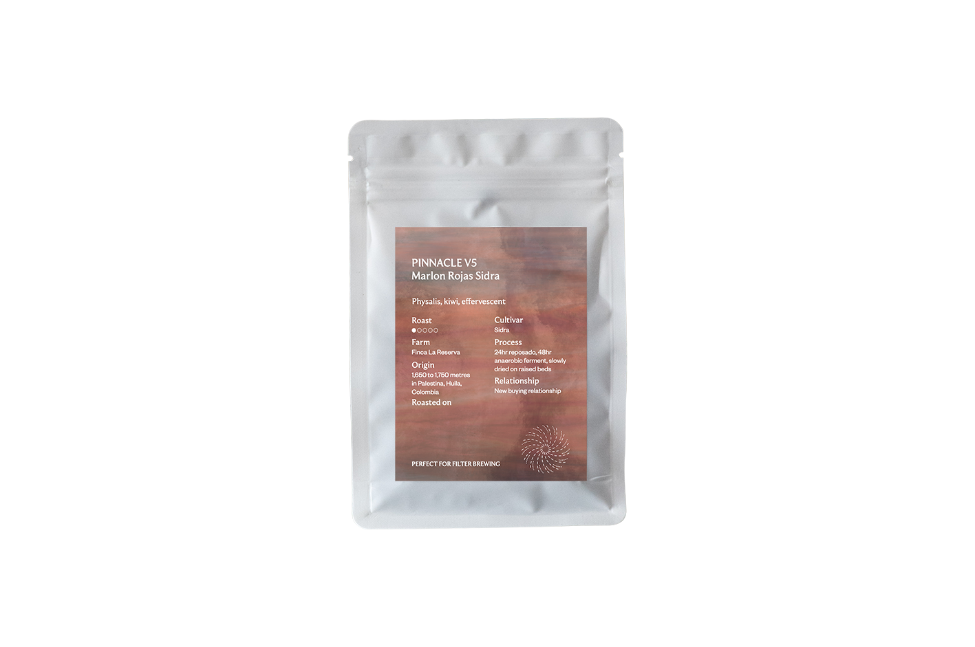 Photo of Marlon Rojas Sidra Pinnacle No 5 100G